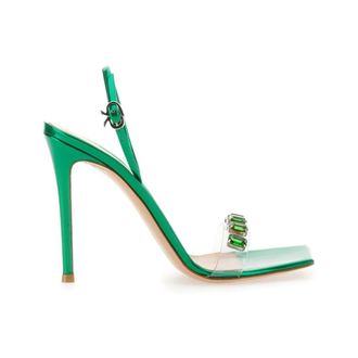Gianvito Rossi High Heel Sandals - female - Gianvito Rossi - High Heel Sandals - Green - 3 UK - Shoes