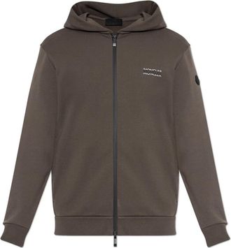 Moncler Hoodie - Heren - Vesten met rits - Bruin - L - Katoen - Hoodies & sweatvesten