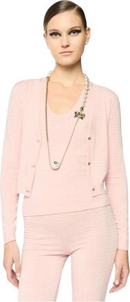 Genny Cardigan - Dames - Vesten - Roze - M - Truien & Vesten