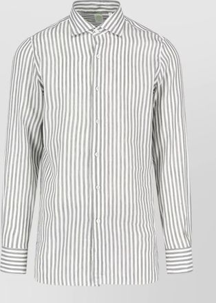 Finamore linen blend shirt