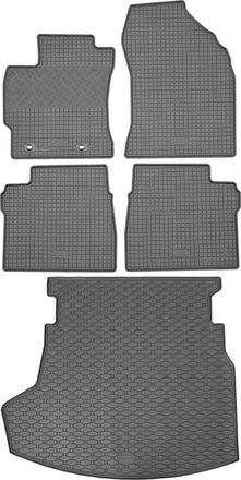 OEM Juego De Alfombrillas De Goma Para Coche Y Maletero Para Toyota Corolla Xi E170 Sed&aacute;n (de Agosto De 2013 A Junio De 2018)