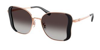 Coach HC7188 CDP51 94078G Womens Sunglasses Gold Size 50