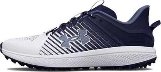 Under Armour Yard Turf Baseball Shoes Blue White 3025593-400