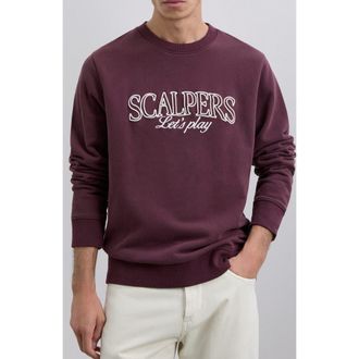 Scalpers Play Sweater in Burgundy at Nordstrom, Size Xx-Large Eu