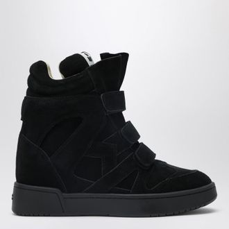 Isabel Marant Bekett wedge sneakers in black suede