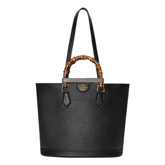 Gucci (WMNS) Gucci Diana Medium Tote Bag Black 750394-UAAAY-1092