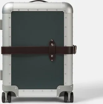 FPM Milano x Globe-Trotter Bank Light Spinner 55 carry-on suitcase