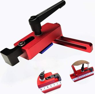 OEM Tope Para Riel De Inglete De 45&deg;, Tope Para Riel De Inglete De 45&deg; Con Riel Gu&iacute;a De Ranura En T, Herramienta De Bricolaje Para Madera De Aleaci&oacute;n De A