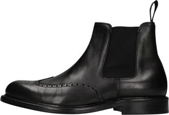 Rick Owens Wison Memphis Beatles Enkellaarsjes - Heren - Schoenen - Zwart - Maat: 40 EU Leer