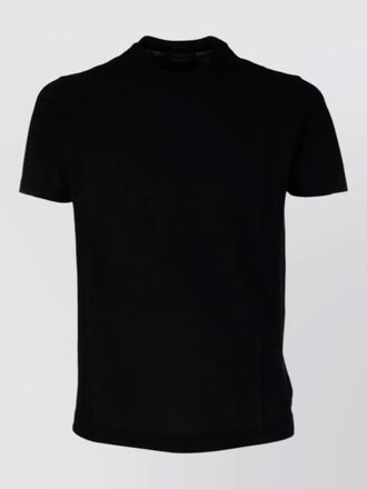 Zanone short sleeve crew neck jersey top