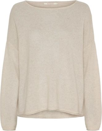 BTF-CPH Maglione in Puro Cashmere - - Knitwear - Donna - Beige - L
