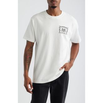 Obey Creative Studios Cotton Graphic T-Shirt in Pigment Vintage White at Nordstrom, Size X-Large