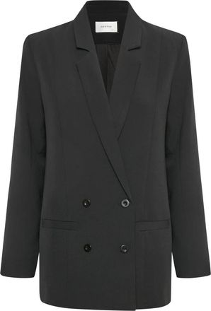 Gestuz Joelle Blazer - Dames - Blazers - Zwart - XL - Polyester - Jassen