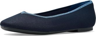 Easy Spirit Norene Womens Dress Flat Shoes Navy/Blue : 8.5 M (B), Polyester