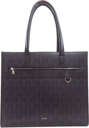 Dior Black Pvc Tote Bag (Pre-Owned)