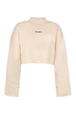 Halfboy Logo Detail Cotton Sweatshirt