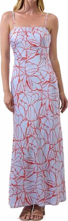 Sugarlips Cerys Floral Tirza Maxi Dress In Lavender Multi