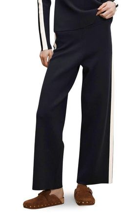 Veronica Beard Jenkins Knit Pants in Dark Navy at Nordstrom, Size X-Large