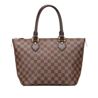 Louis Vuitton Pre-owned Tote Bags, female, Brown, Size: ONE SIZE Pre-owned Canvas handbags