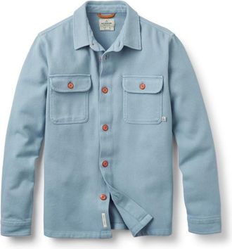 Passenger Island Heavy Twill Shirt Hemd für Herren | türkis/grau