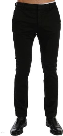 Costume National Slim Fit Cotton Stretch Mens Pants