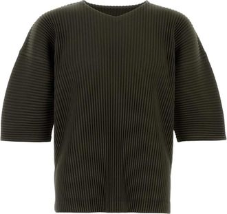 Issey Miyake Hombre, Jerseys, Verde, Talla: L