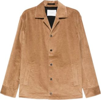 Paolo Pecora corduroy shirt jacket - Brown