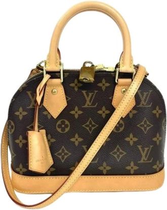 Louis Vuitton Pre-owned Handbags, female, Brown, Size: ONE SIZE Pre-owned Vintage Monogram Handbag