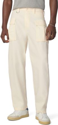 Joe's Fatigue Cotton Cargo Pants (Regular & Big) in Egret at Nordstrom, Size 38