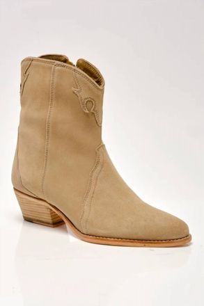 Free People Womens New Frontier Western Boot In Oyster