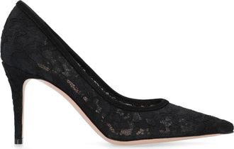 Gianvito Rossi Heels - Dames - Pumps - Zwart - 39 EU - Schoenen