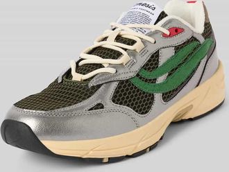 Genesis Sneaker mit Label-Detail in Silber, Größe 42