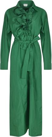 P.A.R.O.S.H. Mujer, Vestidos, Verde, Talla: M