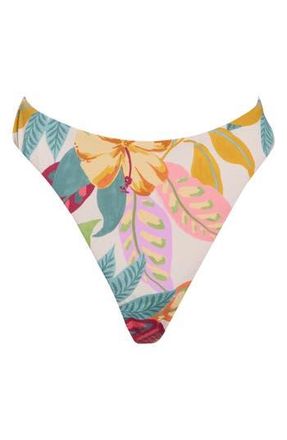 Roxy Hot Tropics Reversible Bikini Bottoms in Tropic Multi at Nordstrom Rack, Size X-Large