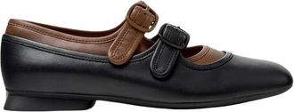Camper Schoenen, Dames, Zwart, 40 EU, Katoen, Casi Myra Ballerina