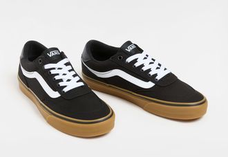 Vans Sneaker VANS Brooklyn LS, Herren, Gr. 42,5, b9m, canvas schwarz, gum, Textil, Schuhe Sneaker