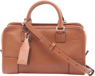 Loewe Pre-owned Handbags, female, Brown, Size: ONE SIZE Pre-owned Handbag