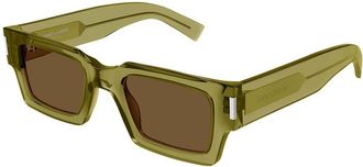 Saint Laurent SL 572 008 Mens Sunglasses Green Size 50 - Free RX Lenses - Free RX Lenses