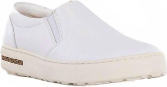 Birkenstock Womens Oswego Slip-On Shoe In White