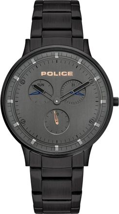 Police Herenhorloge Zwart Roestvrij Staal - Heren - Horloges - Zwart - ONE Size - Accessoires