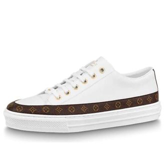 Louis Vuitton (WMNS) LOUIS VUITTON Stellar Sneakers White with Monogram Deco 1A8NDV