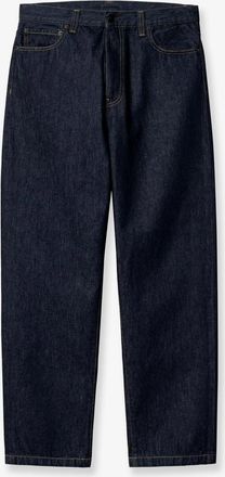 Carhartt Work in Progress Jeans Aaron Pant in blue denim con effetto washed out - CARHARTT WIP - gender_Man