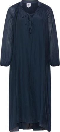 Tiffany & Co. Navy Falula Jurk - Dames - Casual kleedjes - Blauw - Xs/S - Kleedjes