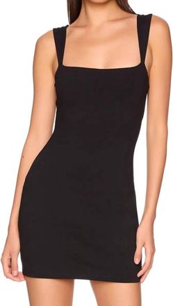 Susana Monaco Micro Mini Dress In Black