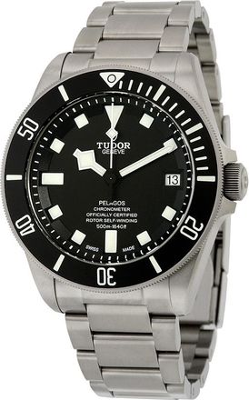 Tudor Pre-owned Tudor Pelagos Automatic Chronometer Black Dial Mens Watch 25600TN