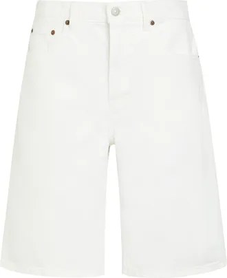 Polo Ralph Lauren Bermuda Denim Shorts - White - 32 (W32 / UK14-16 / L)