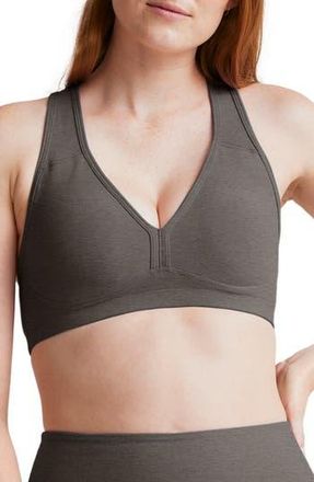 Beyond Yoga Lift Your Spirits Sports Bra in True Gray Heather at Nordstrom Rack, Size Xx-Small