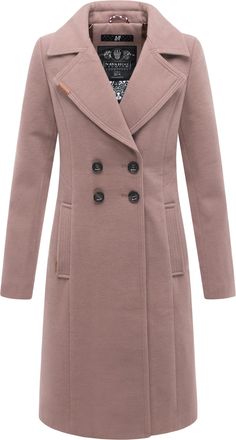 Navahoo Dames Trenchcoat Wooly - Premium Wintermantel met Elegante Pasvorm