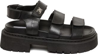 Steve Madden Glorias Sandal BLACK LEATHER