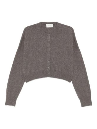 St.Agni buttoned cardigan - women - Cashmere - XS/S - Grey